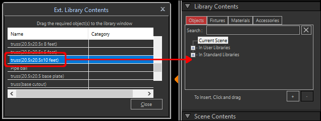 External Library Contents