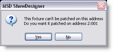 SD_Fast Patch_Address Error message